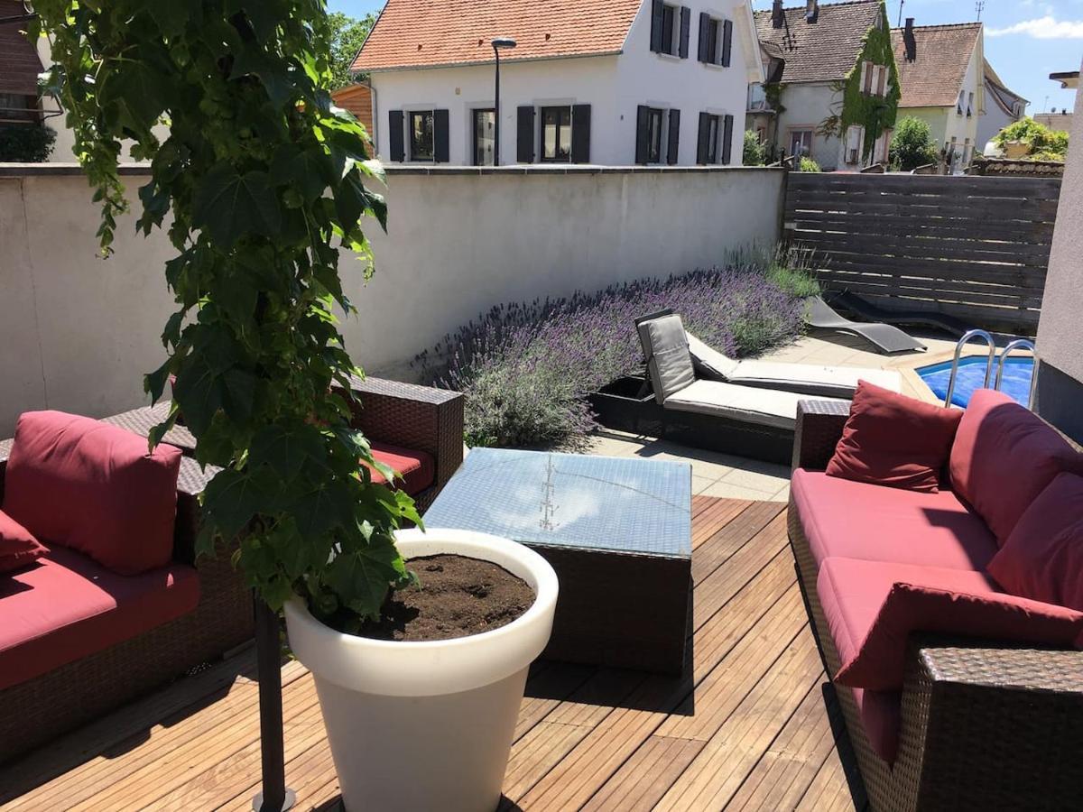 Le Pied A Terre Selestadien Sélestat Eksteriør bilde